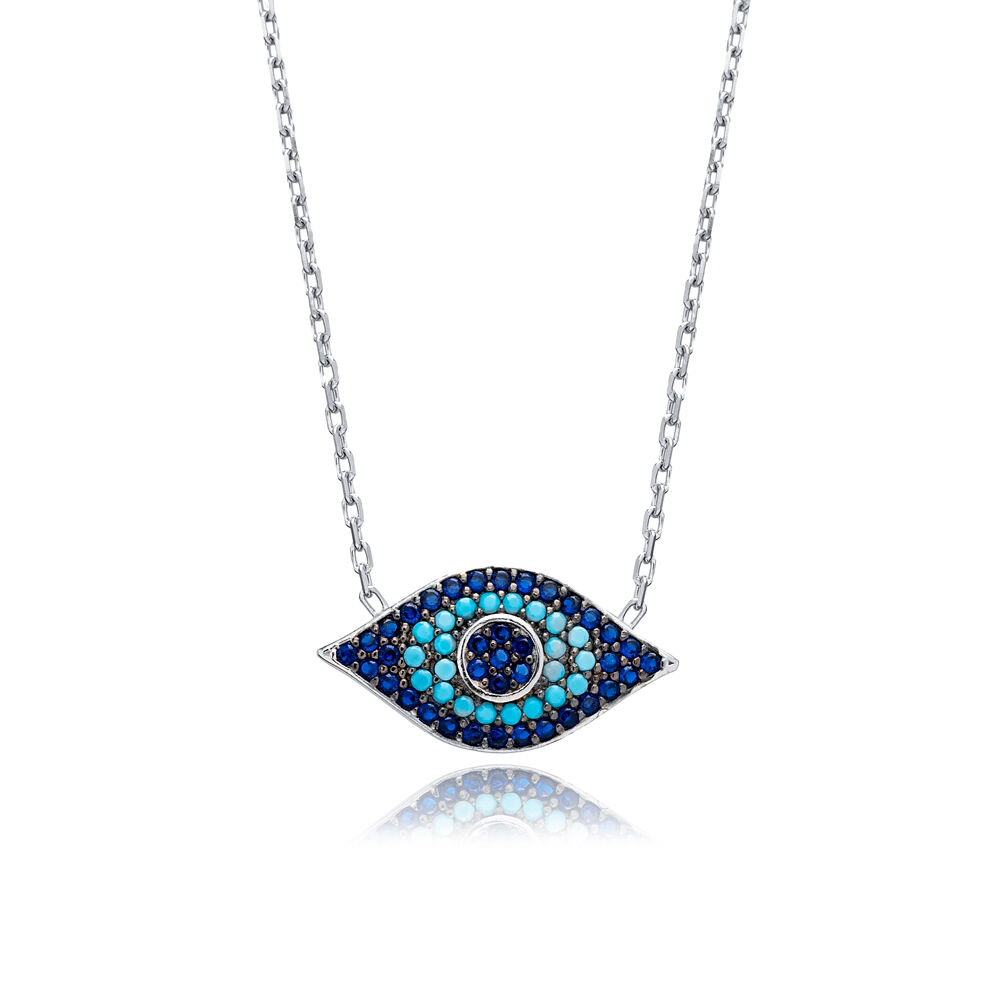 Evil Eye Pendant Turkish Wholesale Sterling Silver Jewelry