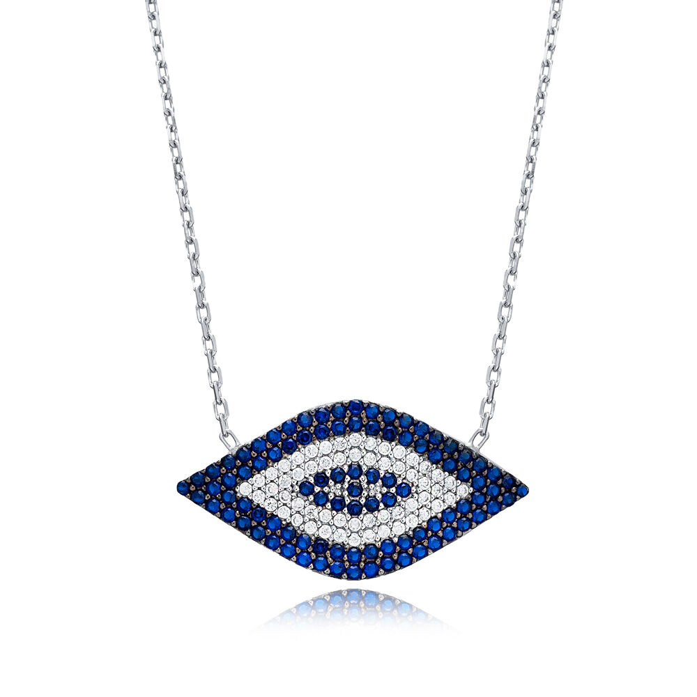 Evil Eye Pendant Turkish Wholesale Sterling Silver Jewelry