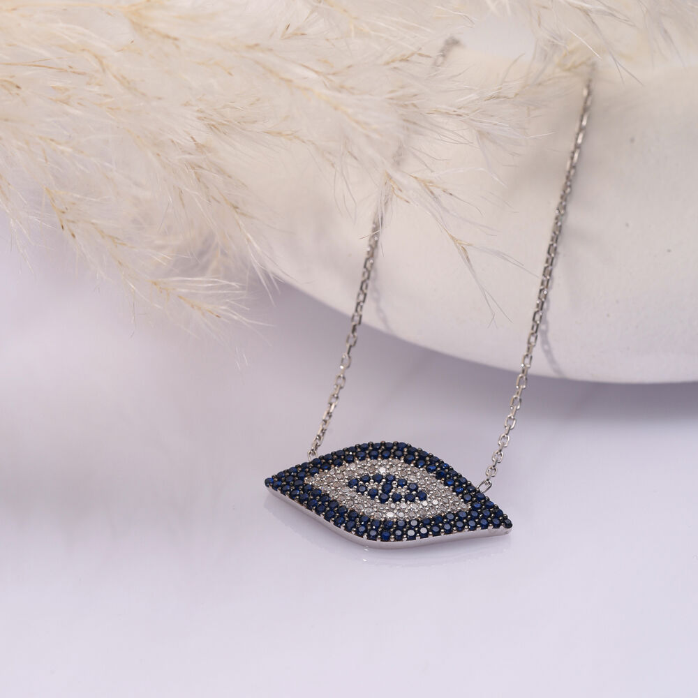 Evil Eye Pendant Turkish Wholesale Sterling Silver Jewelry