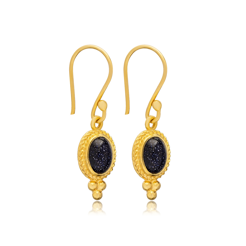 ☆人気☆【VINTAGE HOLLYWOOD】☆Black Oval Stone Earring.s☆ black rhinestone oval vintage earrings – bryn sanders jewelry