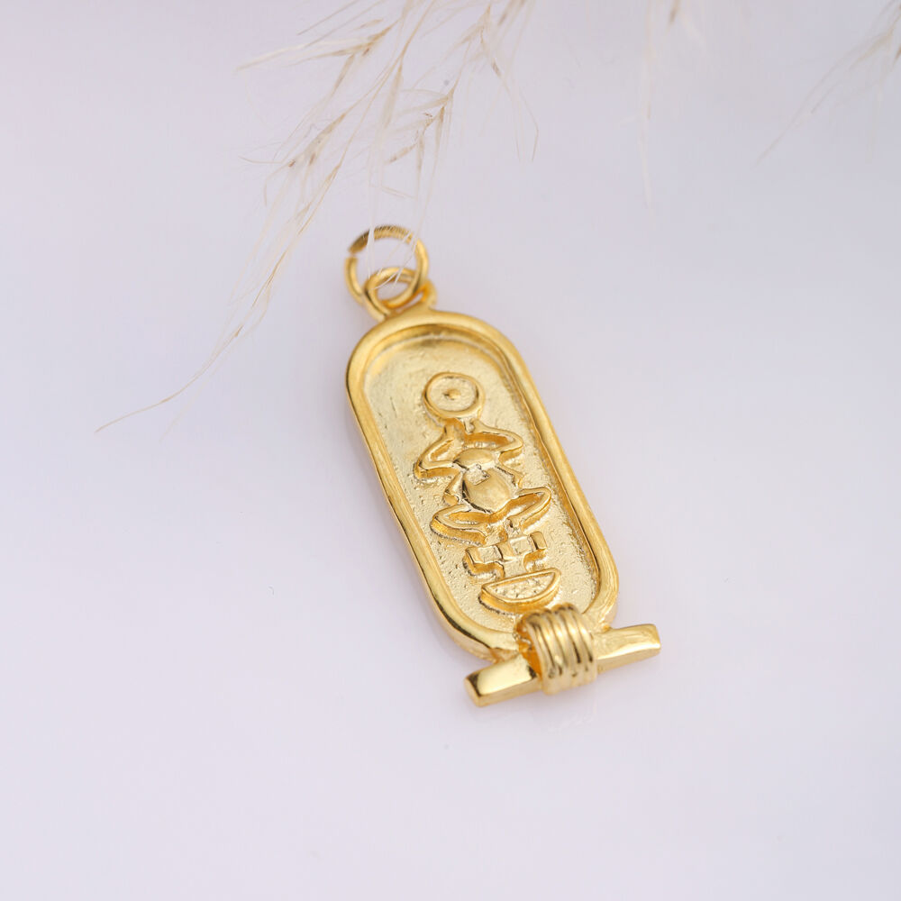 Egyptian cartouche Pendant Charm Luck Symbol