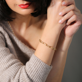 Link Chain Bracelet Wholesale Silver Jewelry