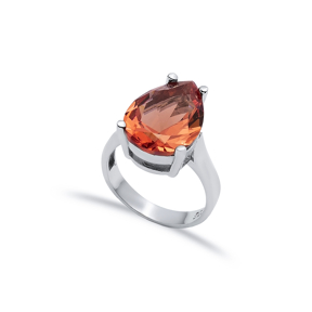 12x18 mm Pear Zultanite 925 Cluster Ring