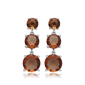 Round Zultanite Cluster Earrings