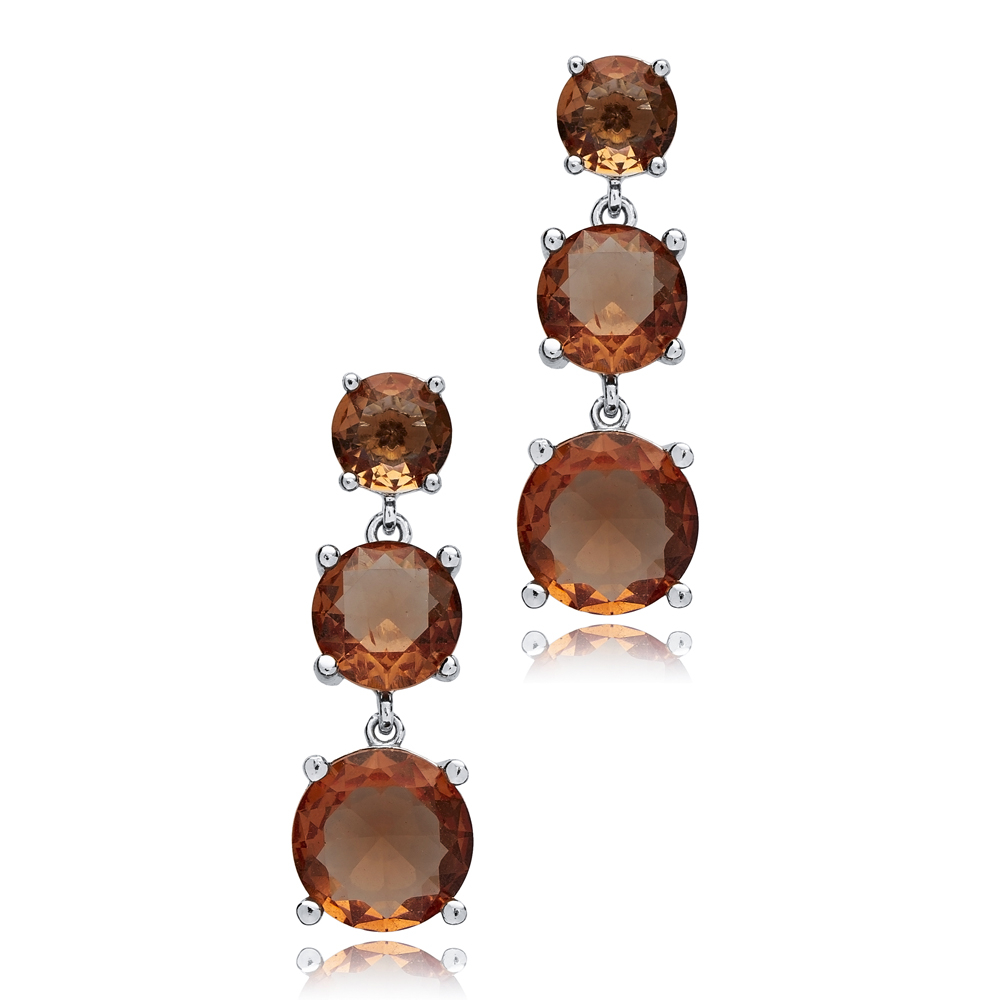 Round Zultanite Cluster Earrings