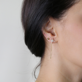 North Star CZ Stud Earring Jewelry