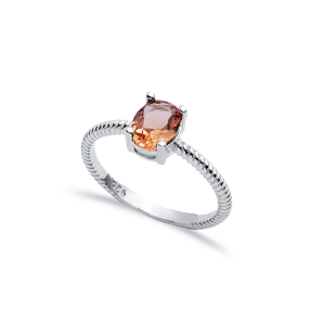 Oval Zultanite Ring Silver Jewelry
