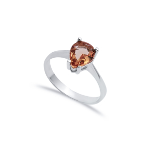 7x9 mm Pear Ring Zultanite Silver Jewelry