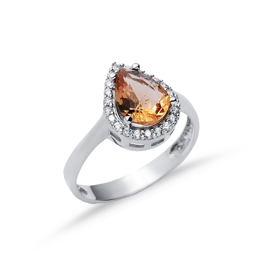 Pear Design Classic Zultanite Ring Jewelry