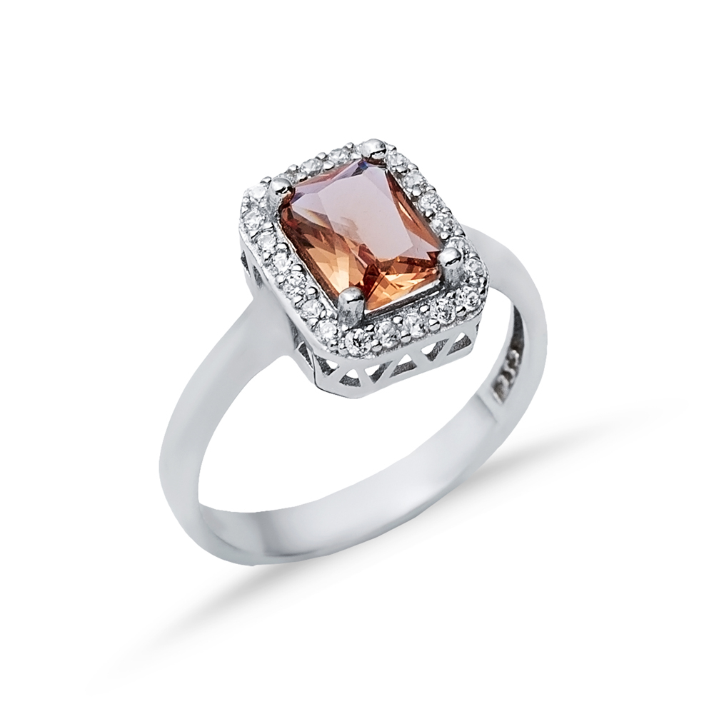 Rectangle Design Zultanite Ring Jewelry