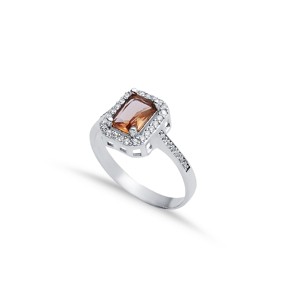 Baguette Design 925 Silver Zultanite Ring
