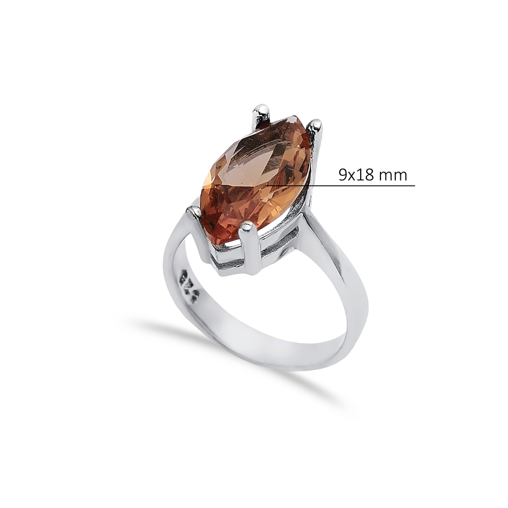 Marquise Shape Zultanite Ring Silver Jewelry