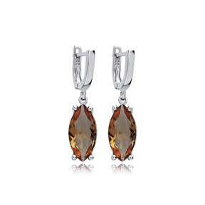 8x16 mm Zultanite Dangle Earrings 925