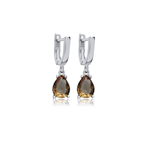7x9 mm 925 Zultanite Dangle Earrings