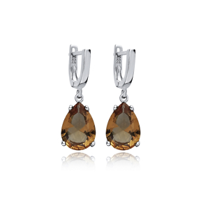 10x14mm Zultanite Dangle  925 Earrings