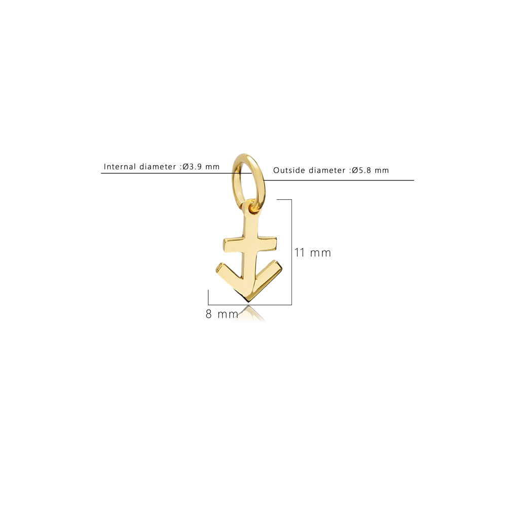 Sagittarius Zodiac Sign Plain Horoscope Silver Charm