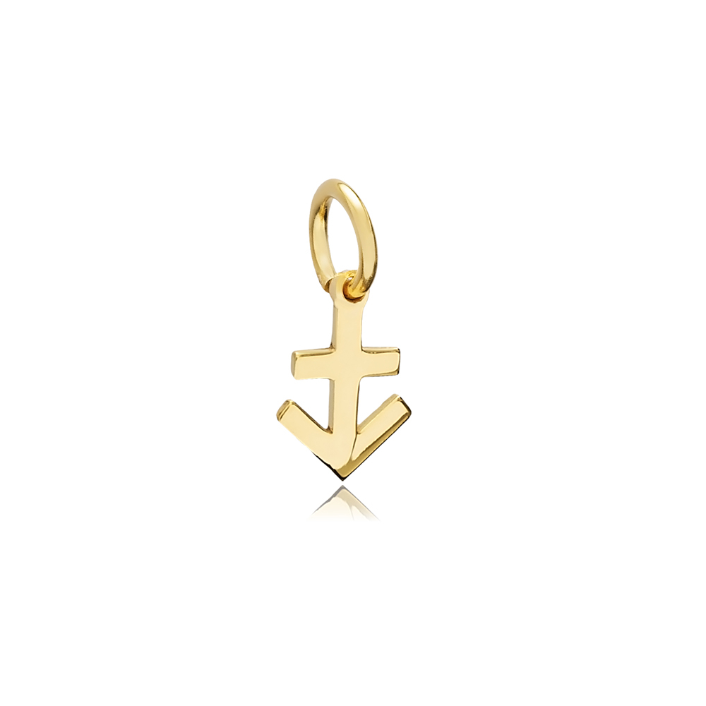 Sagittarius Zodiac Sign Plain Horoscope Silver Charm