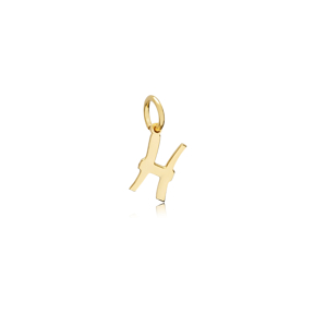 Pisces Zodiac Sign Plain Horoscope Silver Charm
