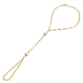 Pearl Design Wholesale Silver Slave Bracelet
