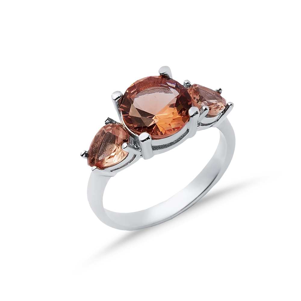 Ø9 mm 925 Round Zultanite Cluster Ring