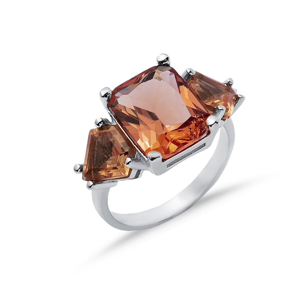 10x12 mm Baguette Zultanite Cluster Ring