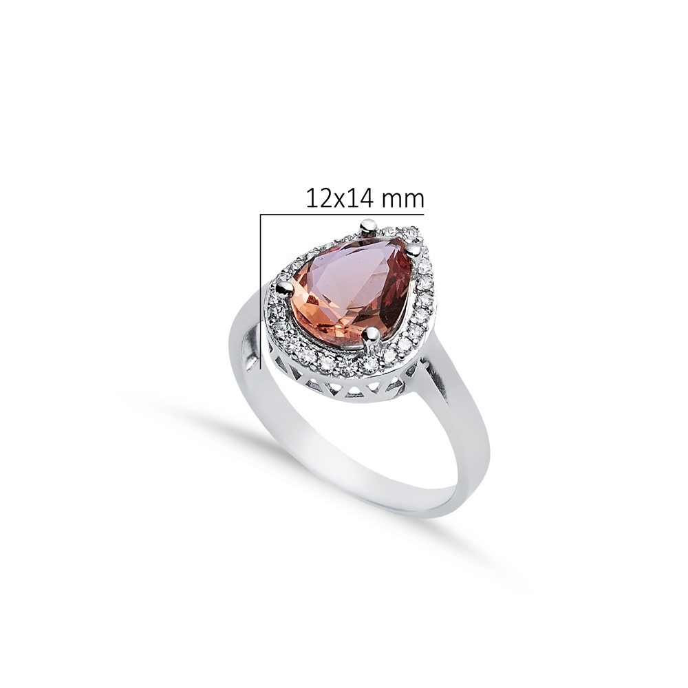 Classic 12x14 mm Oval Cluster Zultanite Ring