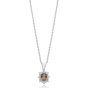11x13 Oval Dainty Design Zultanite Necklace