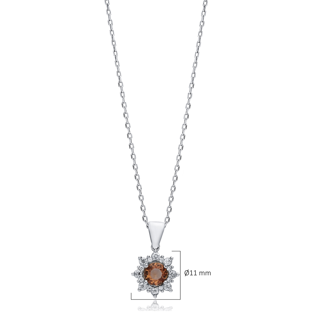Ø11 mm Round Design Zultanite Necklace