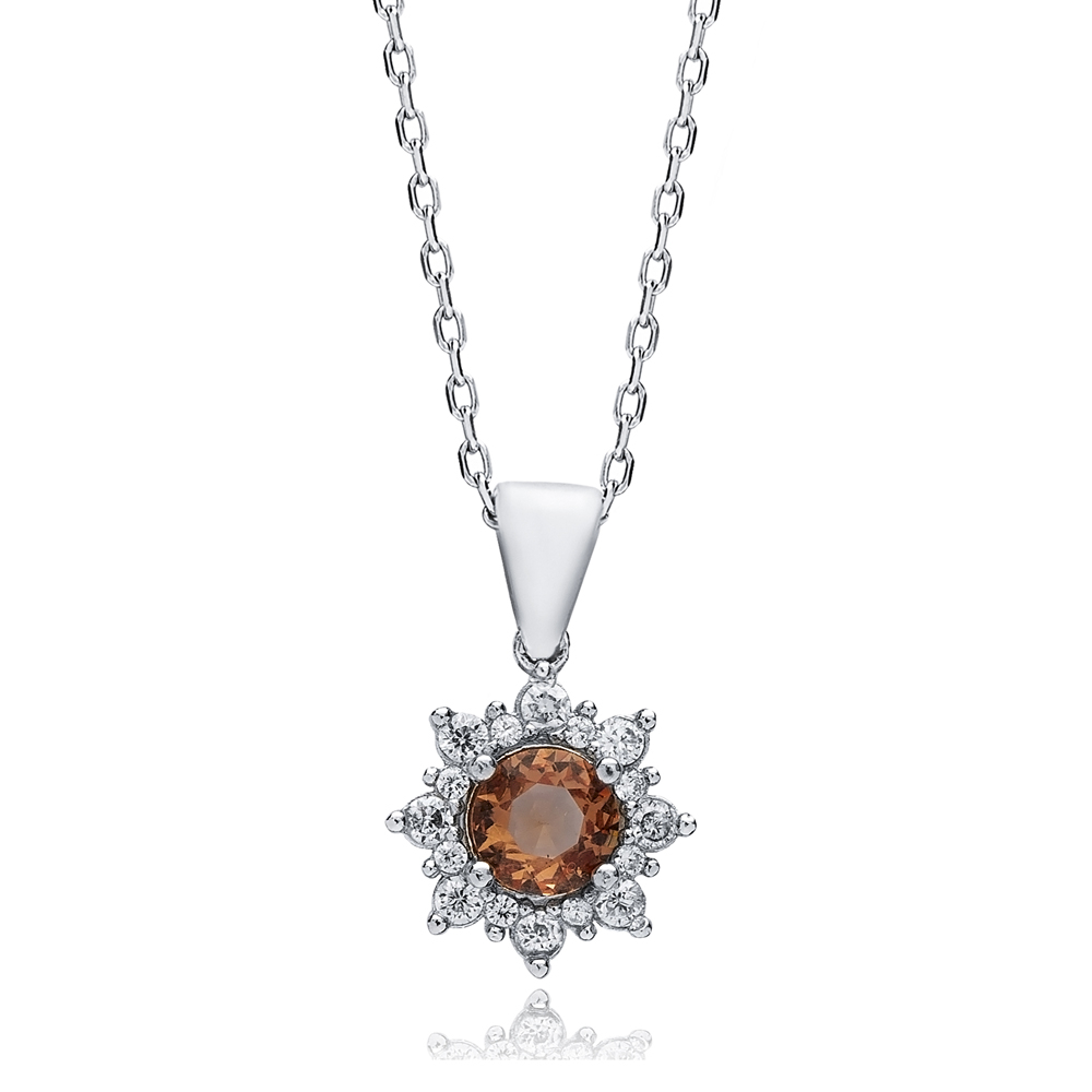 Ø11 mm Round Design Zultanite Necklace