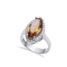 12x20 mm Marquise Cluster Zultanite Ring