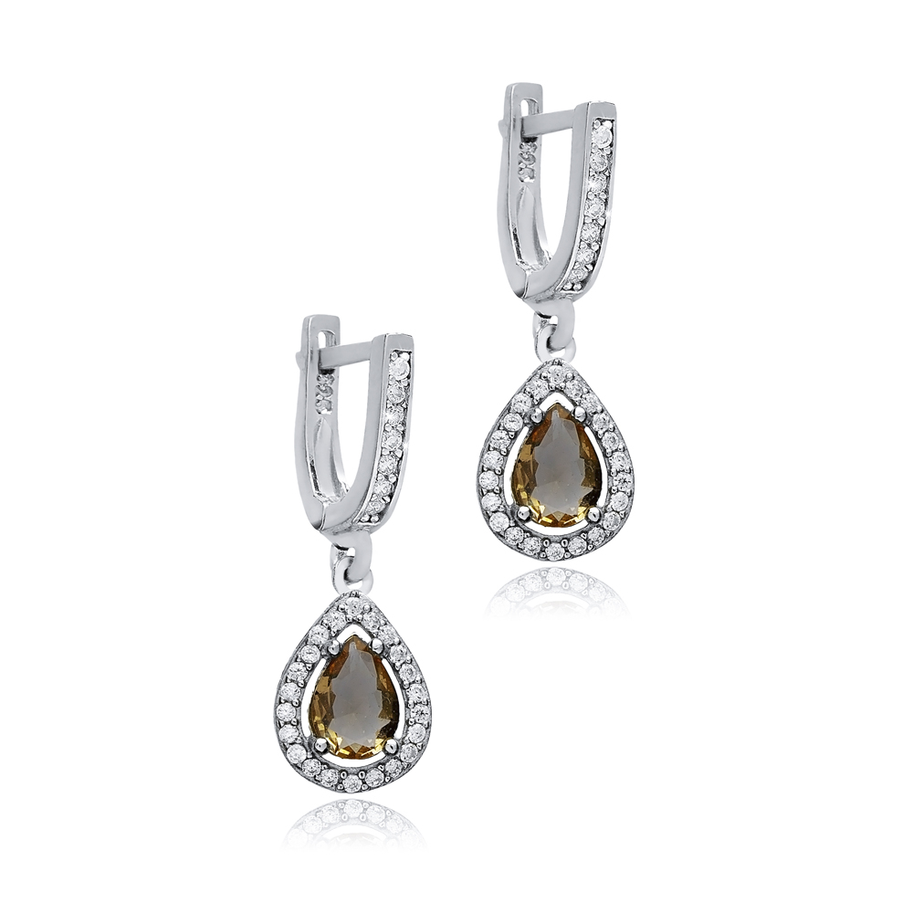 9x11 mm Pear Cluster Zultanite Earrings