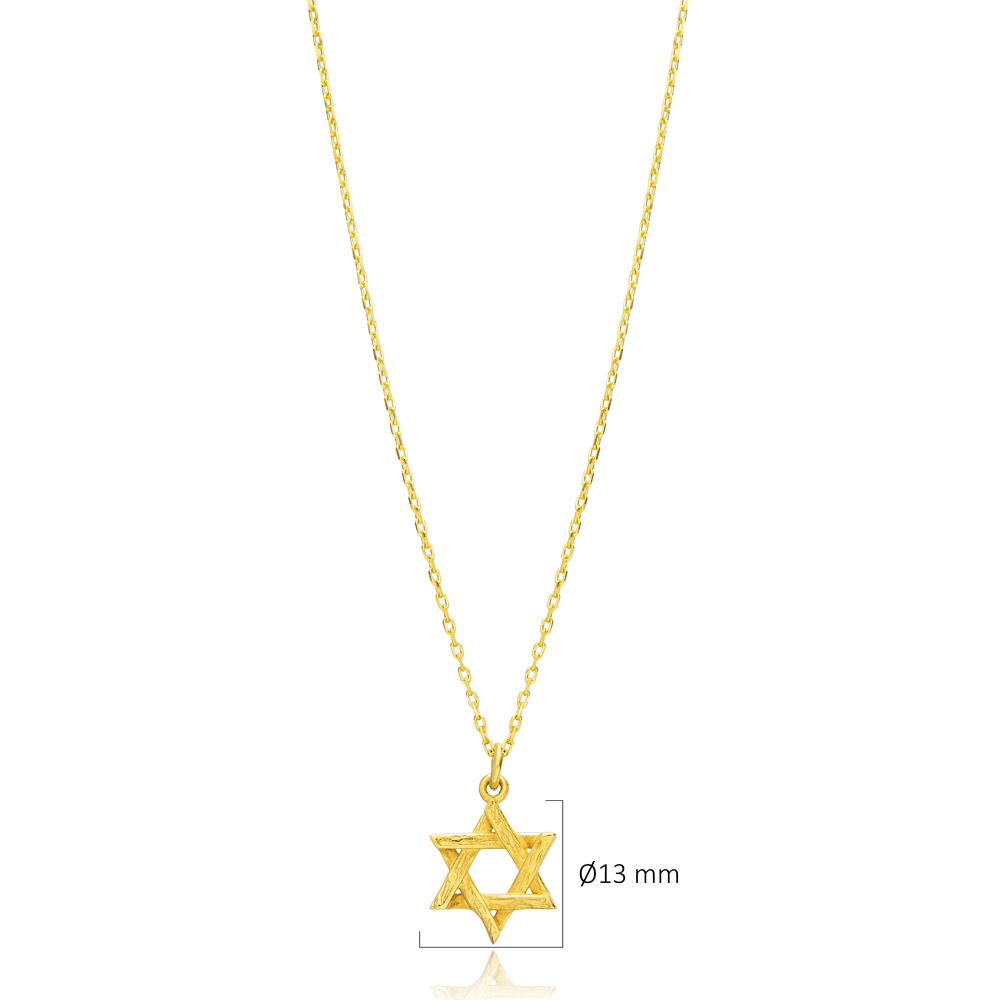 Ø13 mm Star of David Charm Necklace