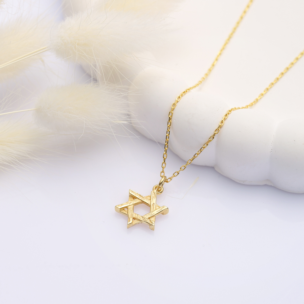 Ø13 mm Star of David Charm Necklace
