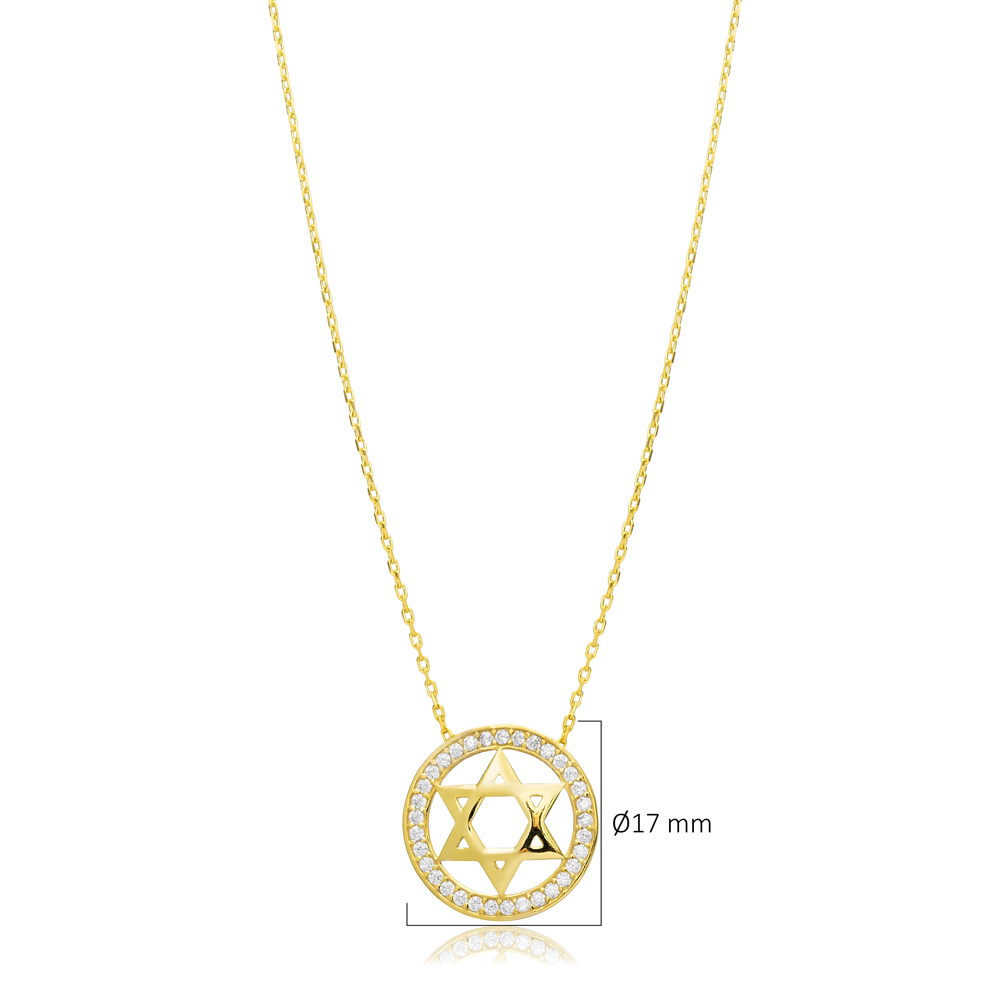 Ø17 mm Star of David Charm Necklace