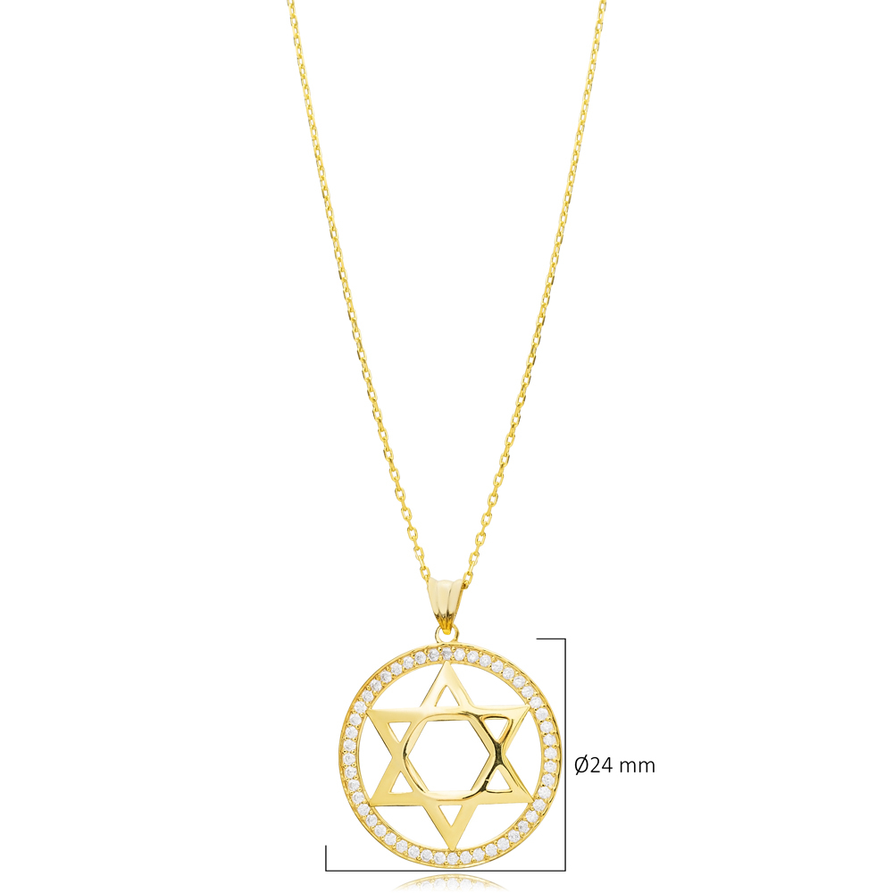 Ø24 mm Star of David Charm Necklace