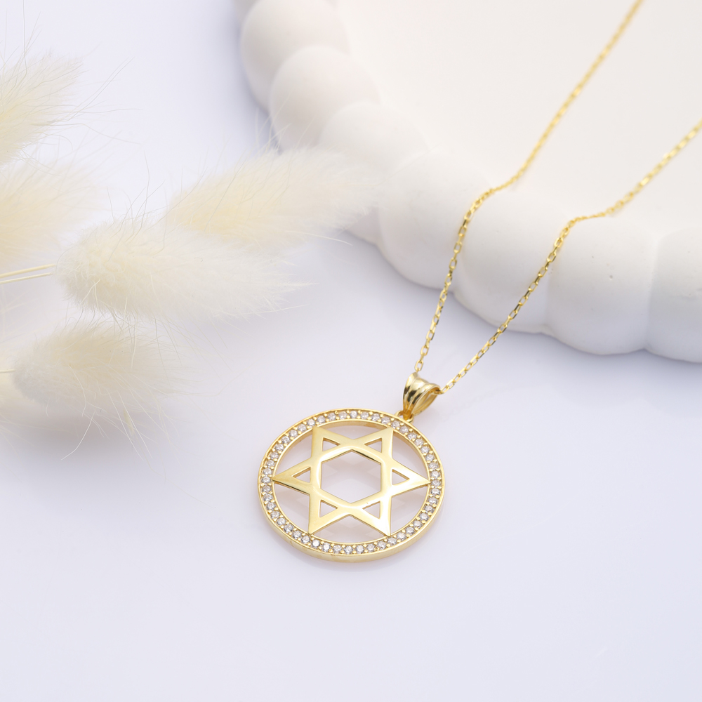 Ø24 mm Star of David Charm Necklace