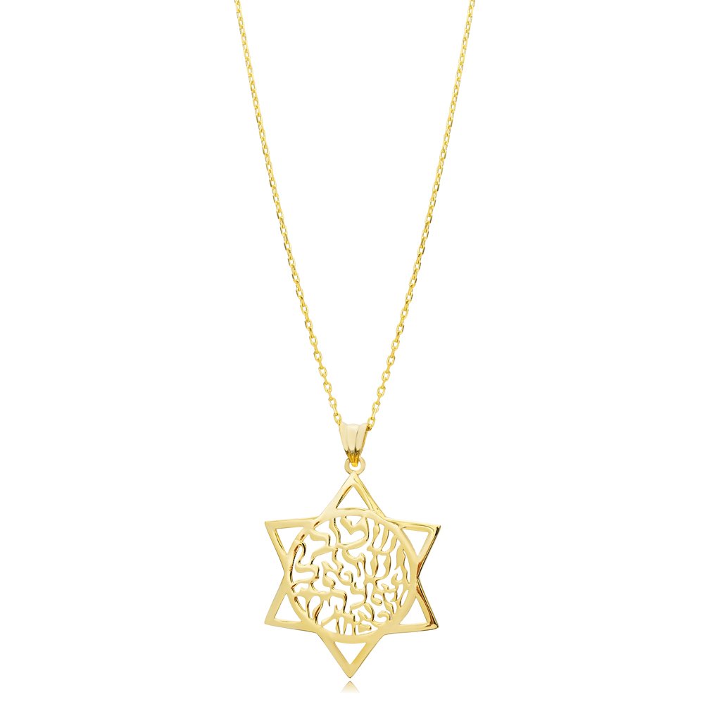 Ø27 mm Star of David Charm Necklace