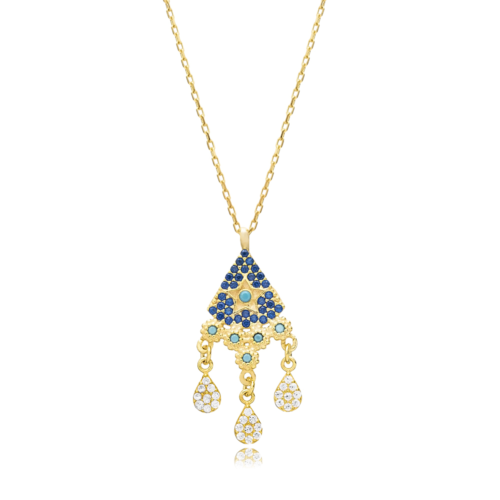 Star Shape Irregular Shaker Charm Necklace