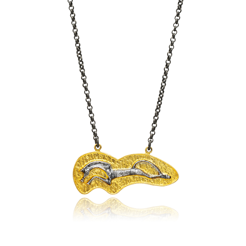 Unique Design 22K Vintage Black Necklace