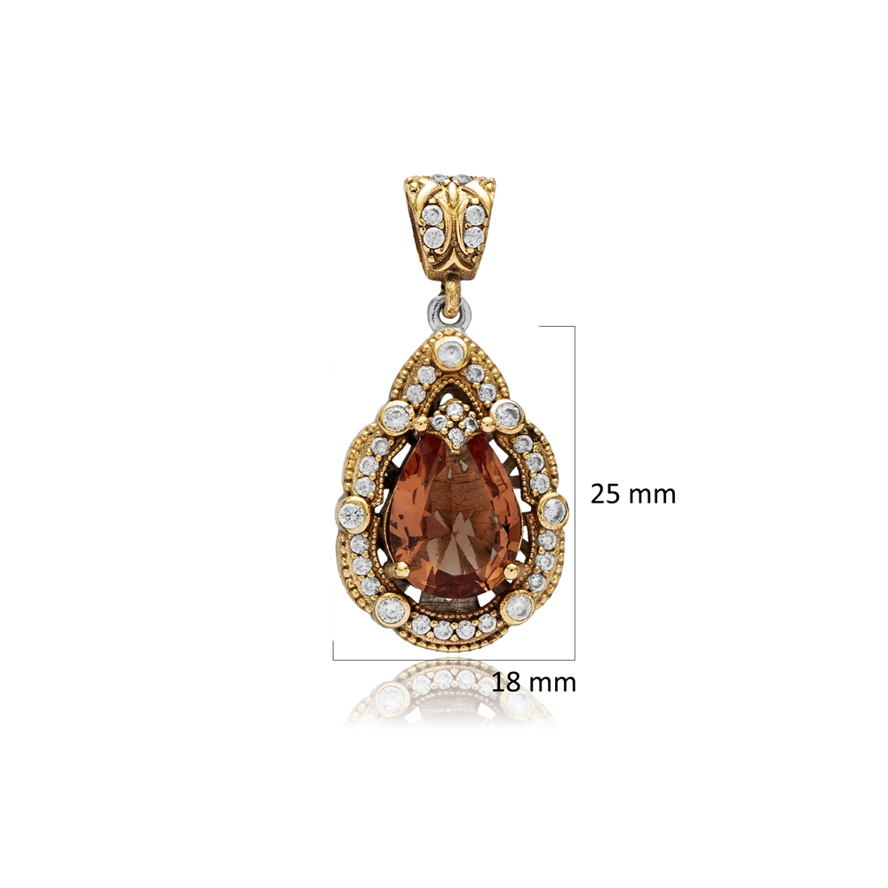 Pear Shape Zultanite Authentic Pendant