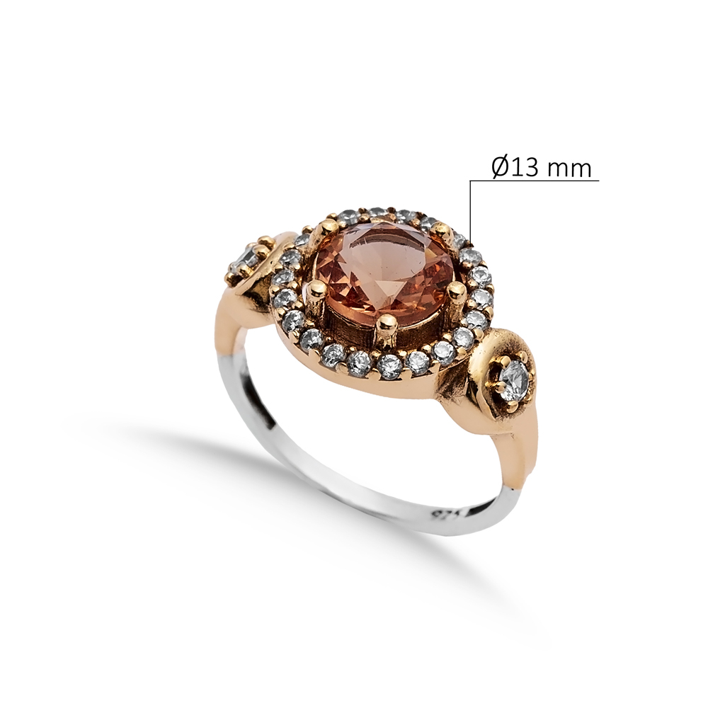 Zultanite Round Turkish Ottoman Authentic Ring
