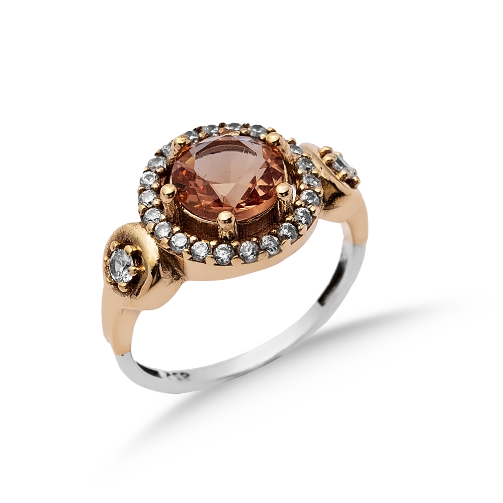 Zultanite Round Turkish Ottoman Authentic Ring
