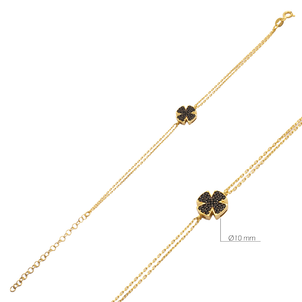 Clover Bracelet Wholesale Handcraft Silver Sterling Jewelry