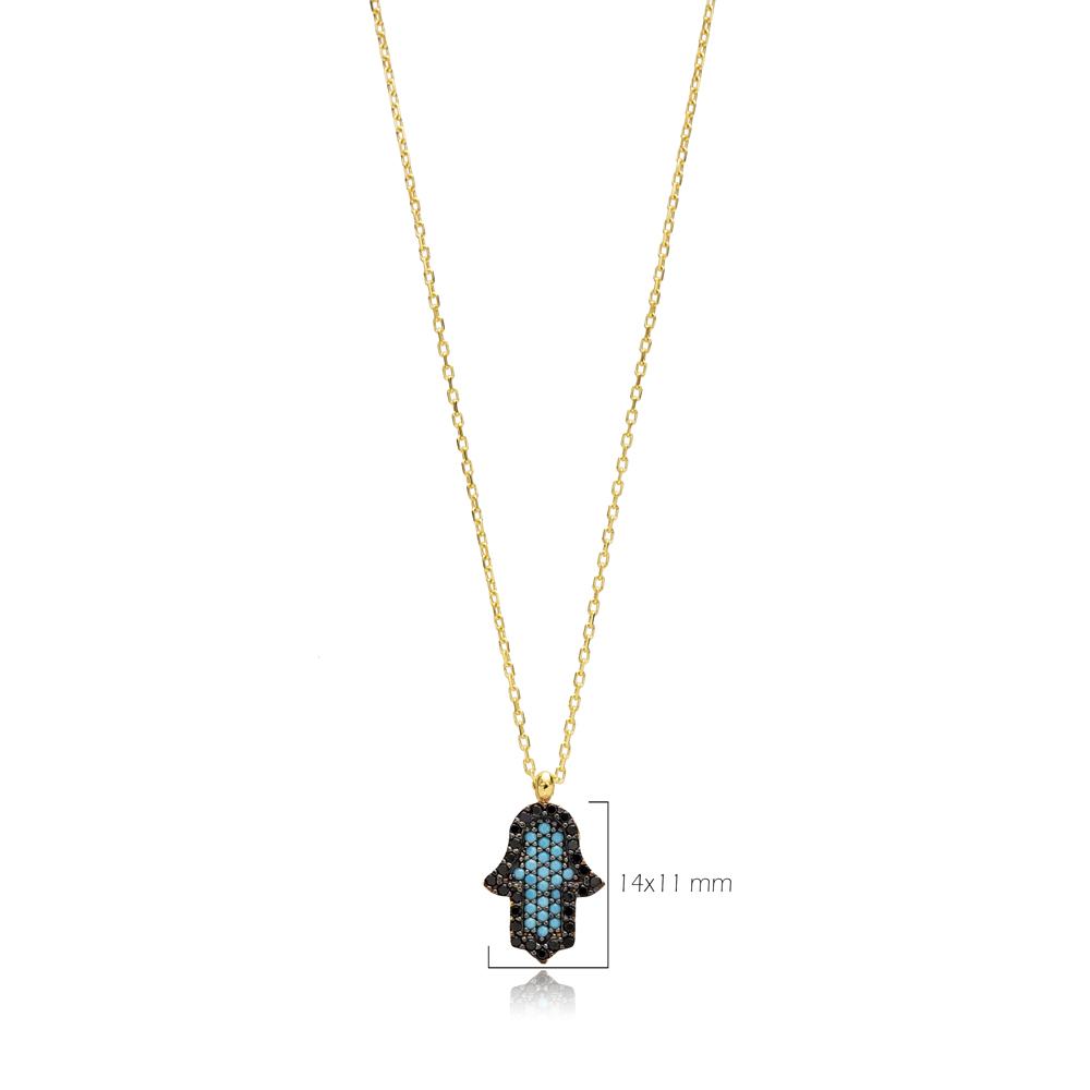 Turkish Wholesale 925 Sterling Silver Hamsa Pendant