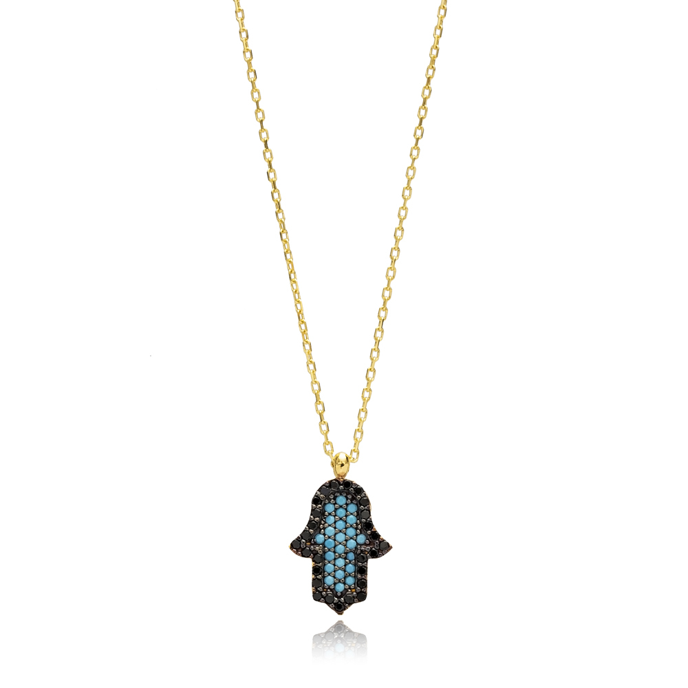 Turkish Wholesale 925 Sterling Silver Hamsa Pendant