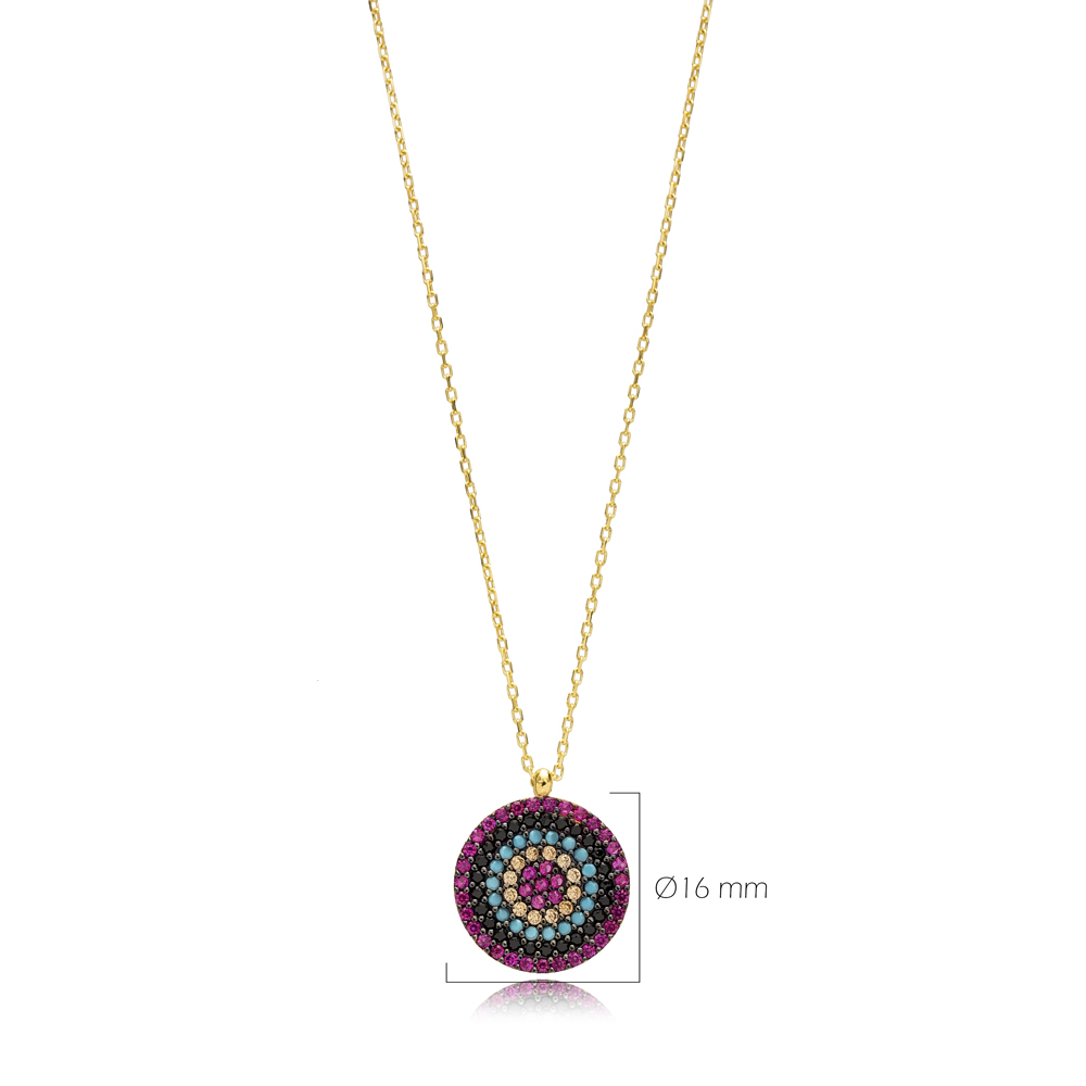 Turkish Evil Eye Wholesale Handmade 925 Sterling Silver Pendant