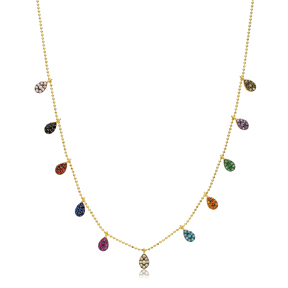 Minimalist Design Turkish Wholesale Handcrafted 925 Silver Necklace