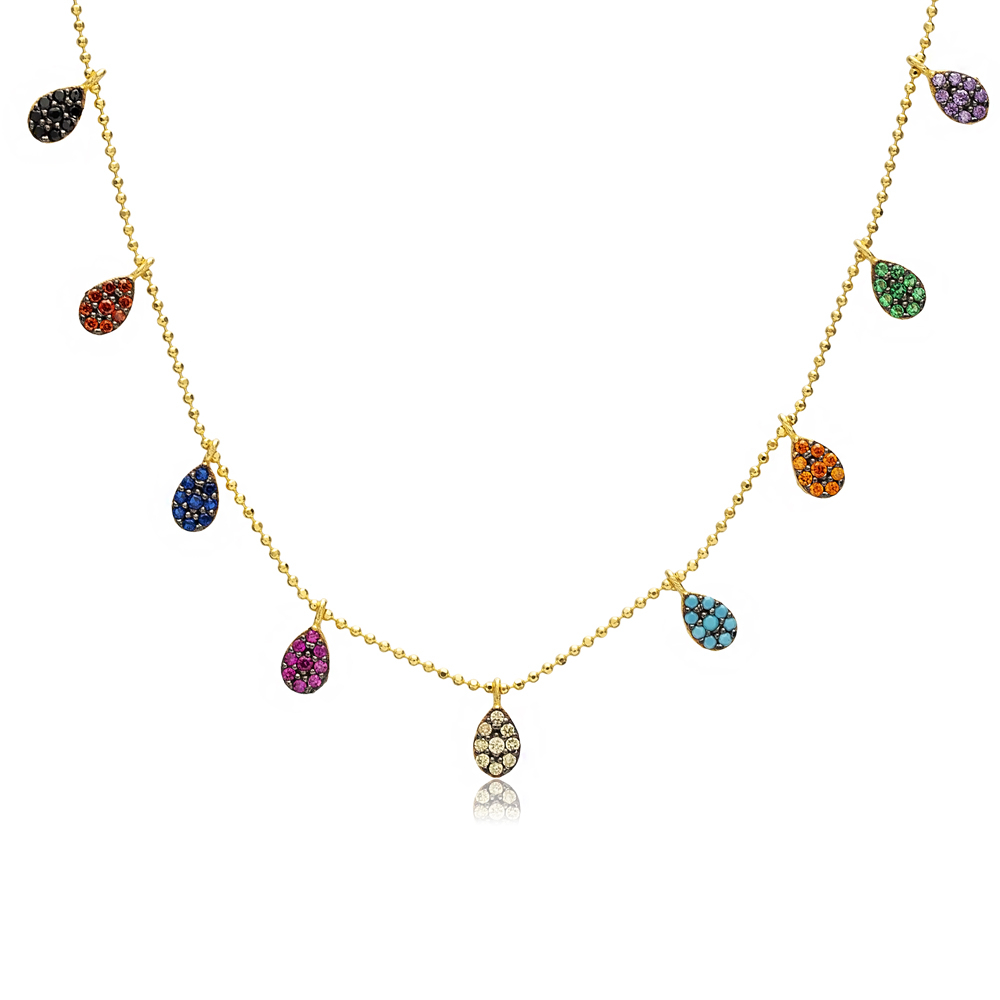 Minimalist Design Turkish Wholesale Handcrafted 925 Silver Necklace