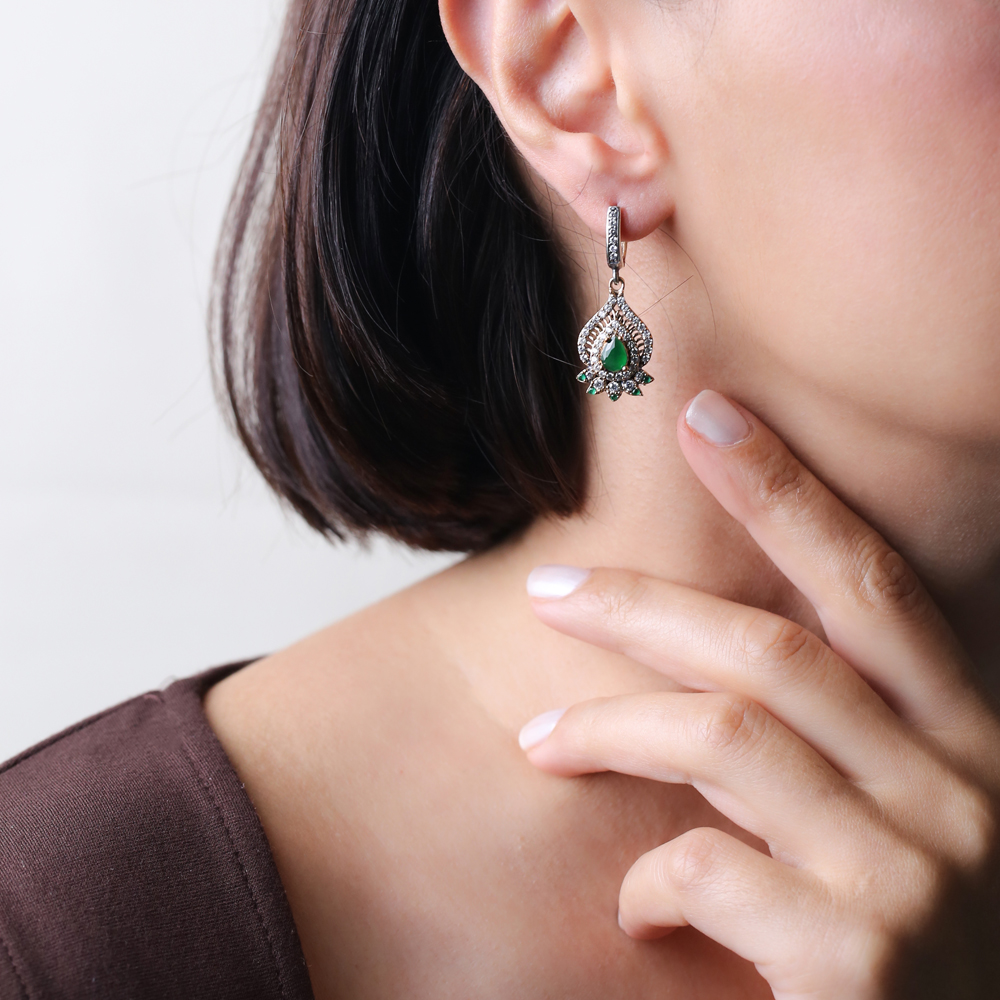 Authentic Silver Earring In Turkish Wholesale Sterling Silver Jewelry