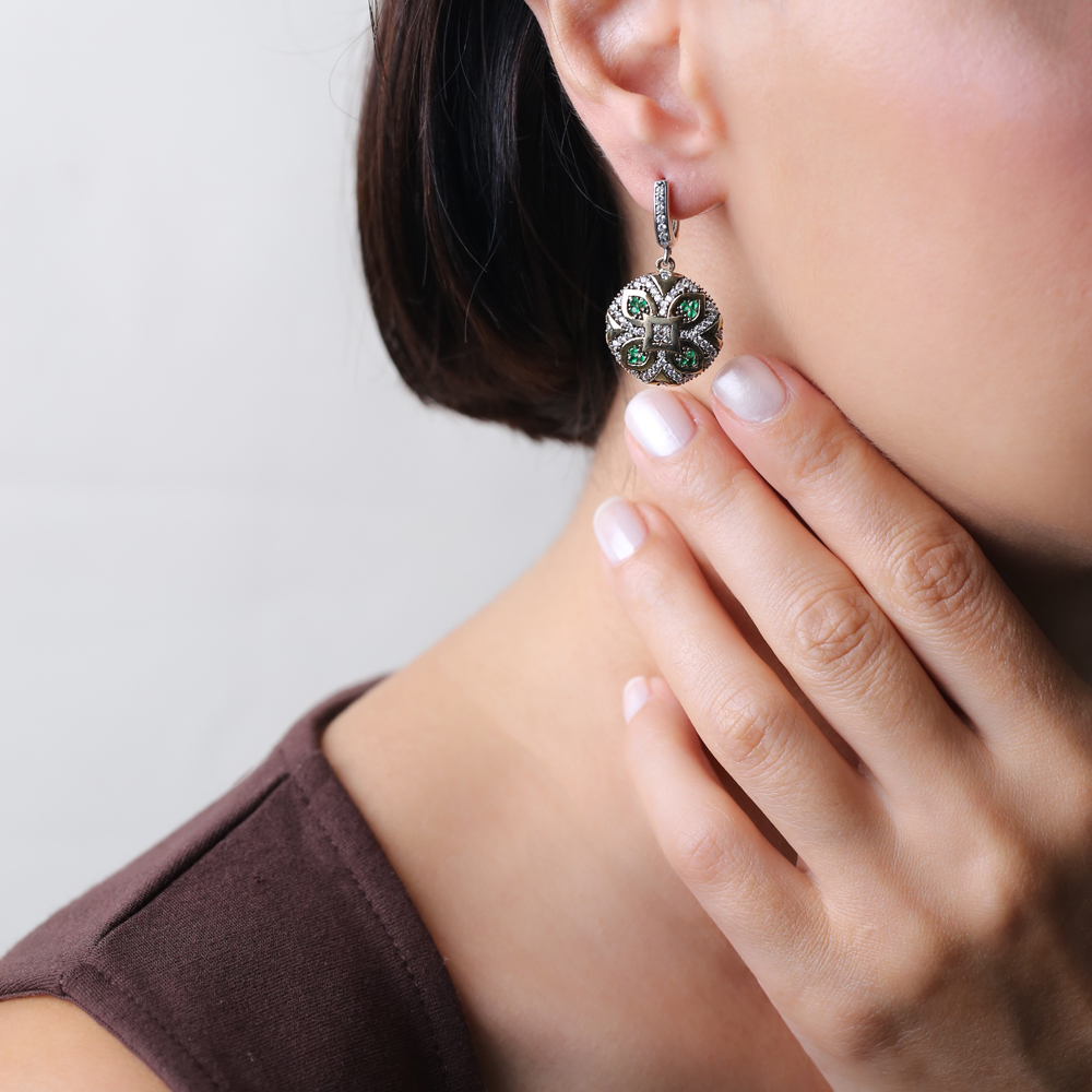 Authentic Silver Earring In Turkish Wholesale Sterling Silver Jewelry